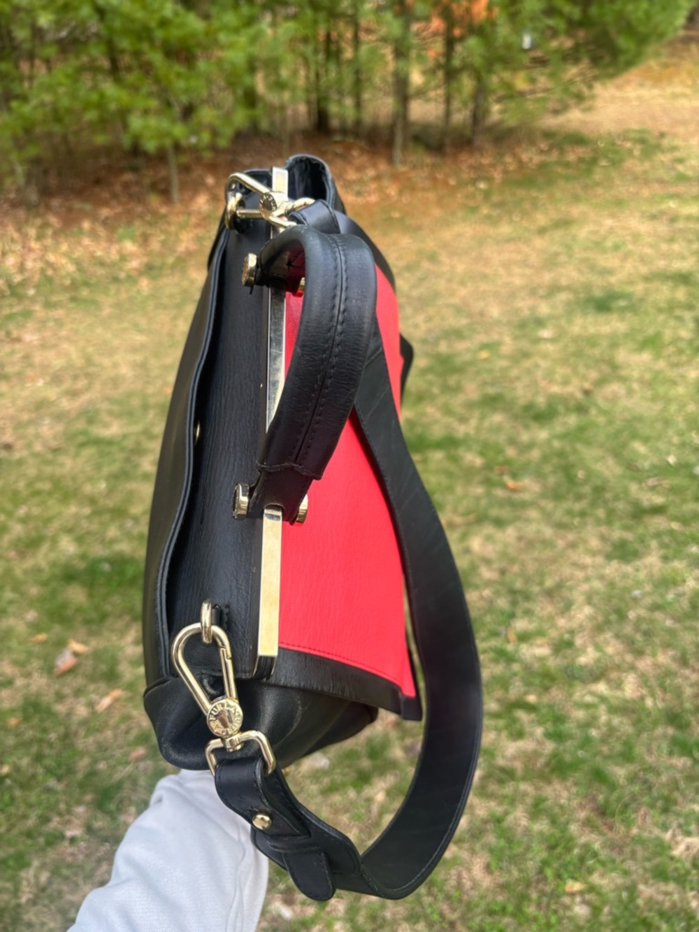 Furla Multicolor Leather Shoulder Bag - Picture 12 of 16